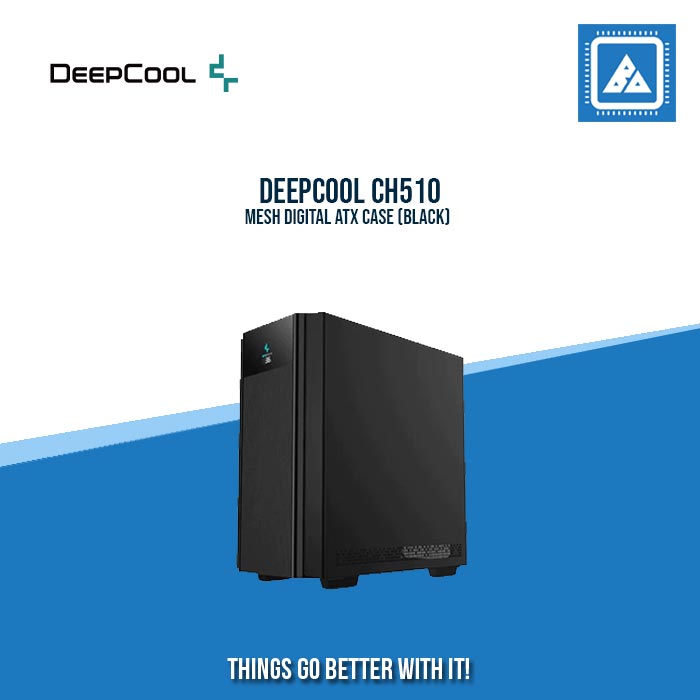 DEEPCOOL CH510 MESH DIGITAL ATX CASE (BLACK) DEEPCOOL CH510 MESH DIGITAL ATX CASE (BLACK)